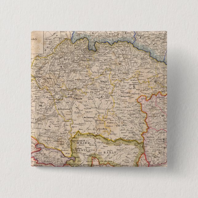 Chapa Cuadrada Europa, Eslovaquia, Hungría (Anverso)