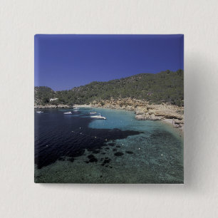 Chapa Cuadrada Europa, España, Baleares, Ibiza, Cala Salada.