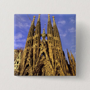 Chapa Cuadrada Europa, España, Barcelona, Sagrada Familia