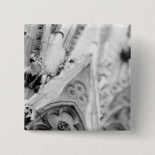 Chapa Cuadrada Europa, Francia, París.Detalle: escultura en