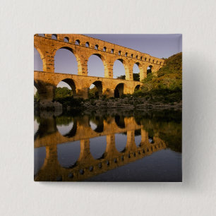 Chapa Cuadrada Europa, Francia, Provenza, Gard. Pont du Gard,