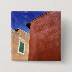 Chapa Cuadrada Europa, Francia, Roussillon. Las paredes coloridas