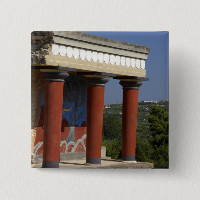 Chapa Cuadrada Europa, Grecia, Creta (también conocida como Kriti (Anverso)