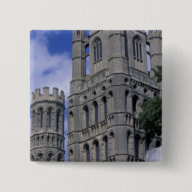 Chapa Cuadrada Europa, Inglaterra, Cambridgeshire, Ely. Desgracia (Anverso)