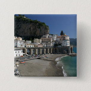 Chapa Cuadrada Europa, Italia, Campania, (Costa de Amalfi), Amalf