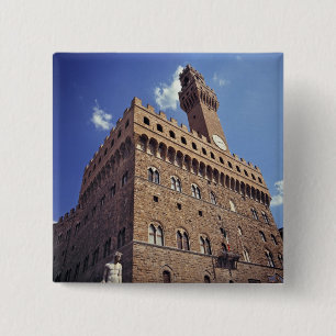 Chapa Cuadrada Europa, Italia, Florencia. El Plazzo medieval