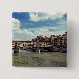 Chapa Cuadrada Europa, Italia, Florencia. El Ponte Vecchio