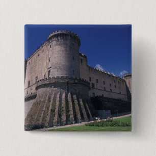 Chapa Cuadrada Europa, Italia, Nápoles, Castillo Nuevo
