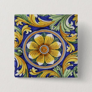 Chapa Cuadrada Europa, Italia, Sicilia, Taormina. Tradicional 4