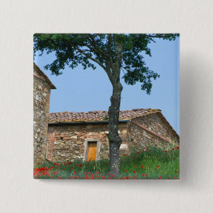 Chapa Cuadrada Europa, Italia, Toscana, villa abandonada en