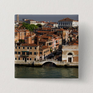 Chapa Cuadrada Europa, Italia, Venecia. Vistas al canal. UNESCO