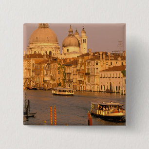 Chapa Cuadrada Europa, Italia, Veneto, Venecia. Vista del atardec