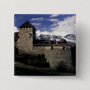 Chapa Cuadrada Europa, Liechtenstein, Vaduz. Castillo de Vaduz, 2