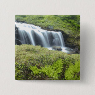 Chapa Cuadrada Europa, Noruega. Cascada.