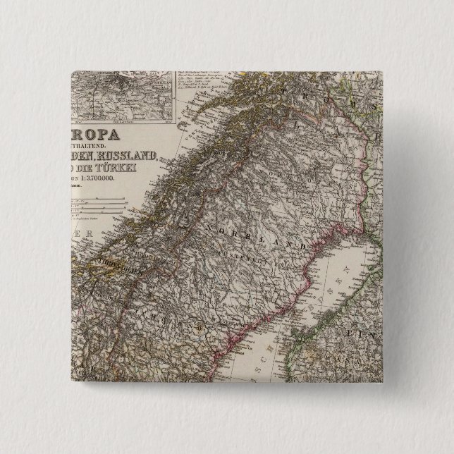 Chapa Cuadrada Europa oriental, Noruega (Anverso)