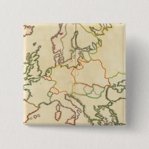 Chapa Cuadrada Europa por la religión