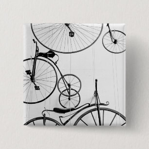 Chapa Cuadrada Europa, Suiza, Lucerna. Exposición de bicicletas,