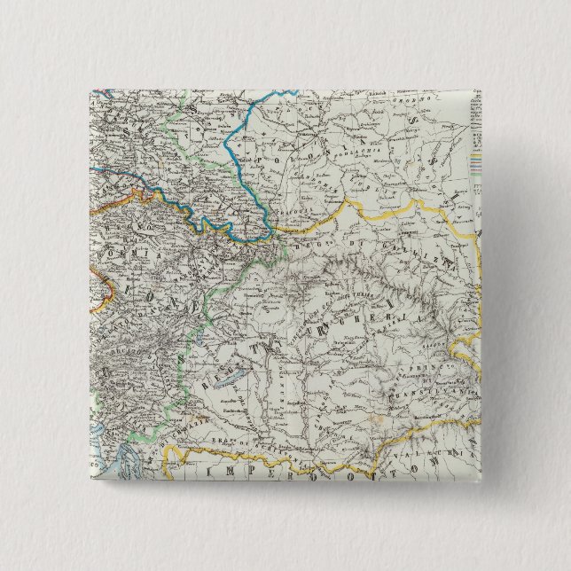 Chapa Cuadrada Europa y Alemania (Anverso)