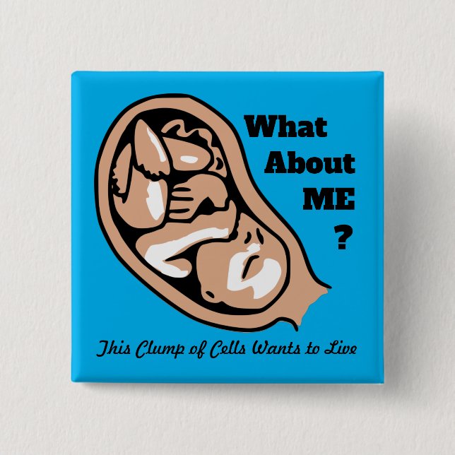 Chapa Cuadrada Evolución de las células o del bebé (Anverso)