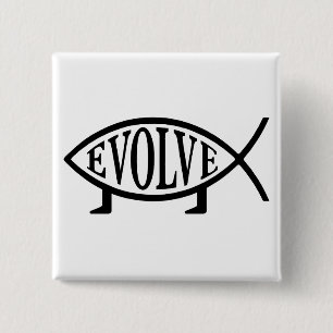 Chapa Cuadrada Evoluciona Pez