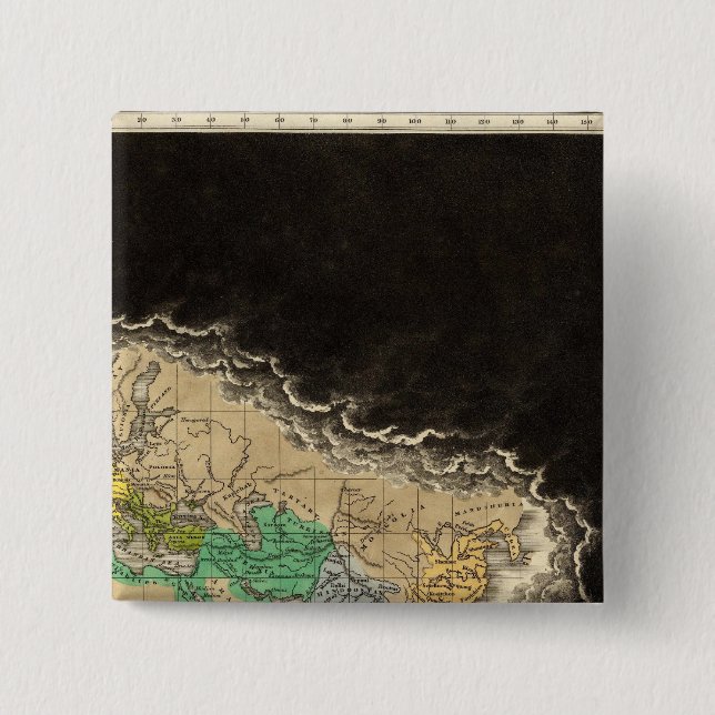 Chapa Cuadrada Exhibición del Imperio de Charlemagne 814 AD (Anverso)