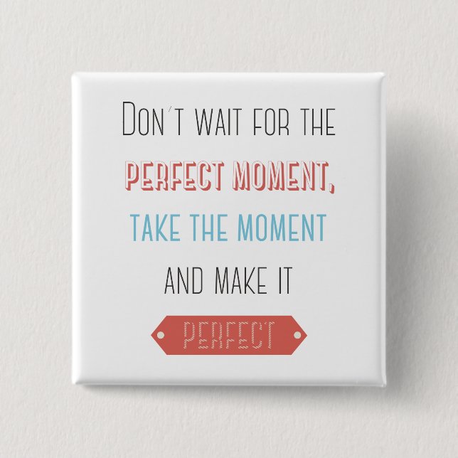 Chapa Cuadrada Éxito, actitud, objetivos, presupuesto de vida mot (Anverso)