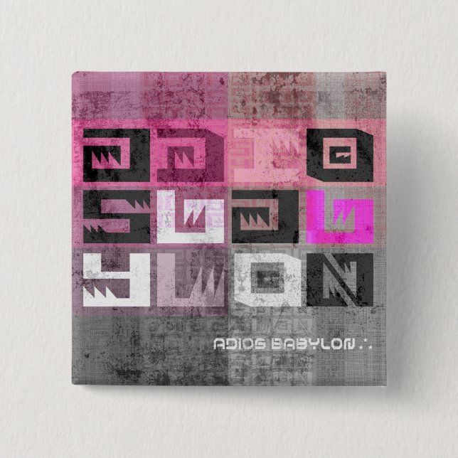 Chapa Cuadrada Expedientes de Babilonia del Adios (Anverso)