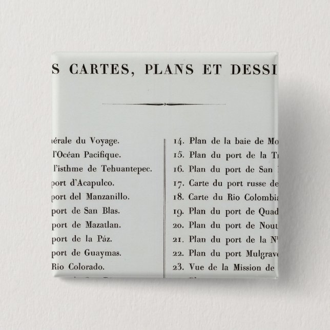 Chapa Cuadrada Exploración de Oregón (Anverso)