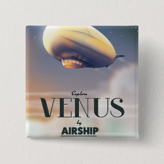 Chapa Cuadrada Explorar Venus Por Aeronave