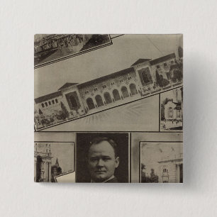 Chapa Cuadrada Exposición del Pacífico Alaska-Yukón, Seattle, 