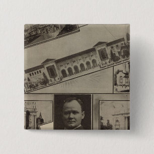 Chapa Cuadrada Exposición del Pacífico Alaska-Yukón, Seattle, 190