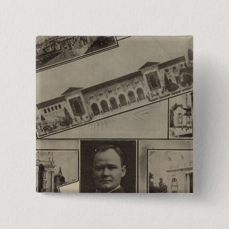 Chapa Cuadrada Exposición del Pacífico Alaska-Yukón, Seattle, 190