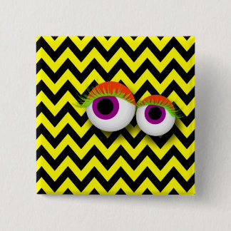 Chapa Cuadrada EYE badge : yellow