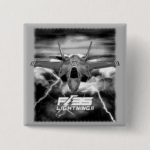 Chapa Cuadrada F-35 Lightning II