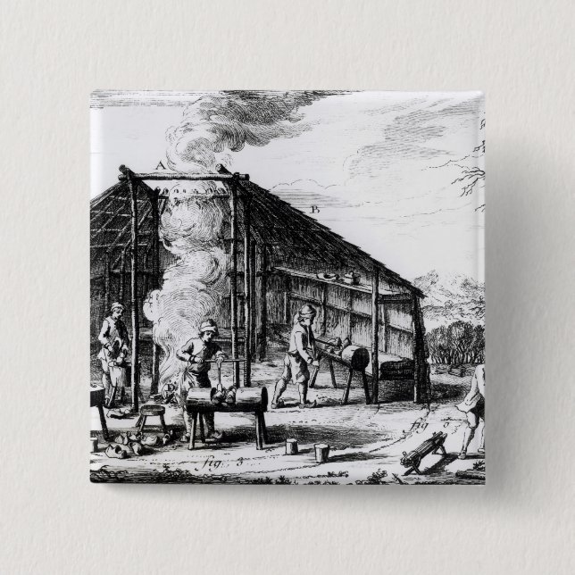 Chapa Cuadrada Fabricación del estorbo (Anverso)