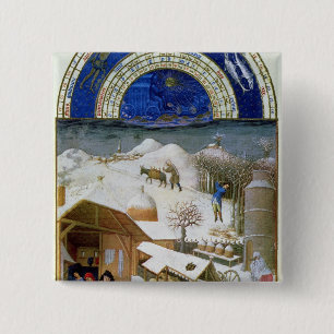 Chapa Cuadrada Facsímil de febrero