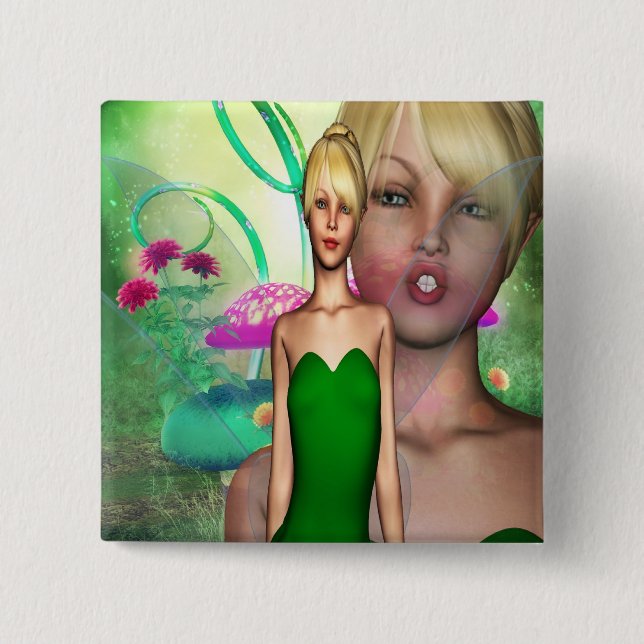 Chapa Cuadrada Faerie clásico (Anverso)