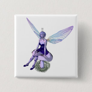 Chapa Cuadrada Faery - PIN