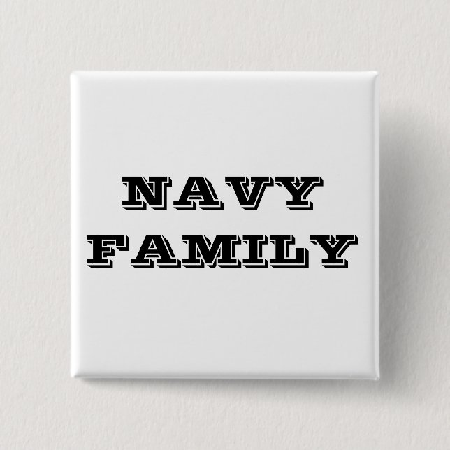 Chapa Cuadrada Familia Button Navy (Anverso)
