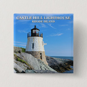 Chapa Cuadrada Faro Castle Hill, Isla Rhode