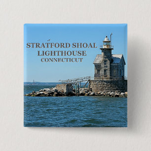 Chapa Cuadrada Faro de Stratford Shoal, Connecticut