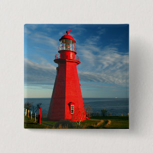 Chapa Cuadrada Faro el Matane de Martre del La en la Gaspe