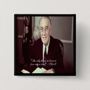 Chapa Cuadrada FDR y nada que temer