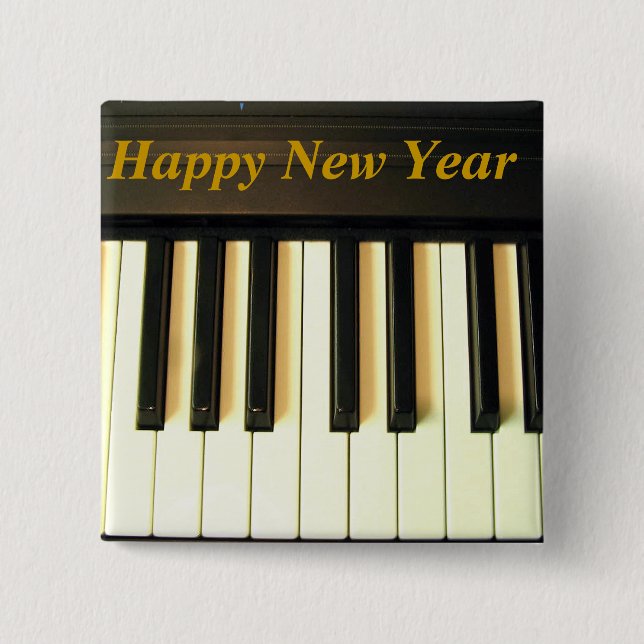 Chapa Cuadrada Feliz Año Nuevo 2009_ Button_by Elenne (Anverso)