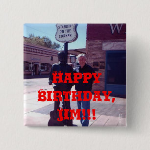 Chapa Cuadrada ¡Feliz cumpleaños, Jim!!!