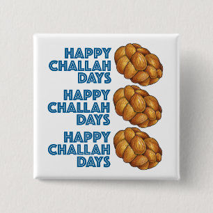 Chapa Cuadrada Feliz día de desafío Chanukah Hanukkah Pan Loaf