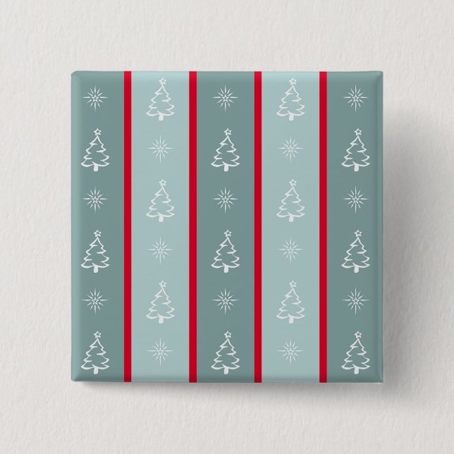 Chapa Cuadrada Feliz Navidad (Anverso)