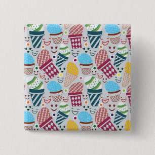 Chapa Cuadrada Feliz Pascua