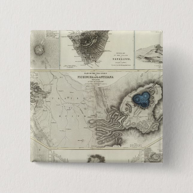 Chapa Cuadrada Fenómenos geológicos (Anverso)