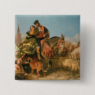 Chapa Cuadrada Feria en Sevilla